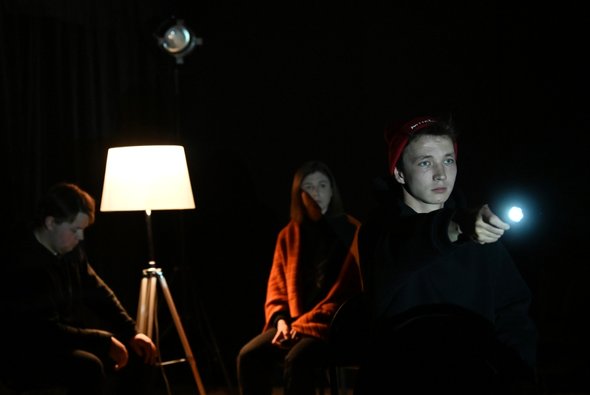 Спектакль «Поиск продолжается» в постановке Дмитрия Крестьянкина на Малой сцене Театра Маяковского