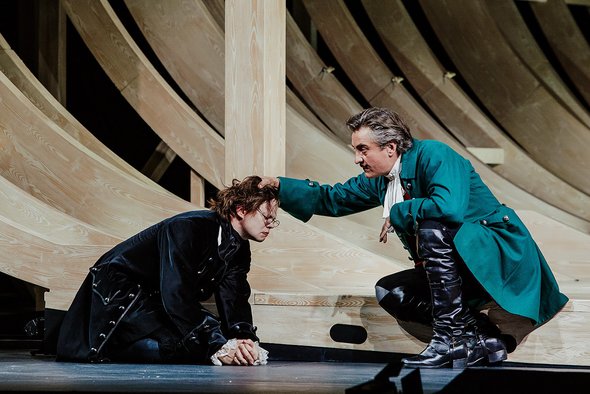 Спектакль «Петр Первый» © Малый театр