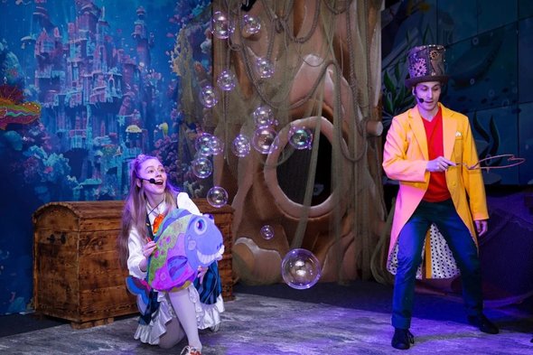 «Алиса в стране подводных чудес», иммерсивная сказка, Москвариум