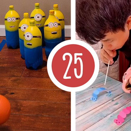 25 идей, чем занять ребёнка дома – коробки, бутылки и втулки снова в деле