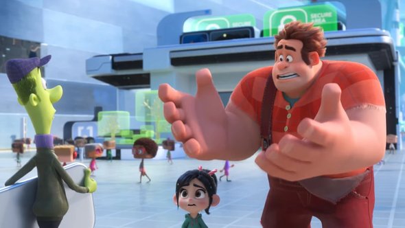 Кадр из мультфильма «Ральф против интернета»