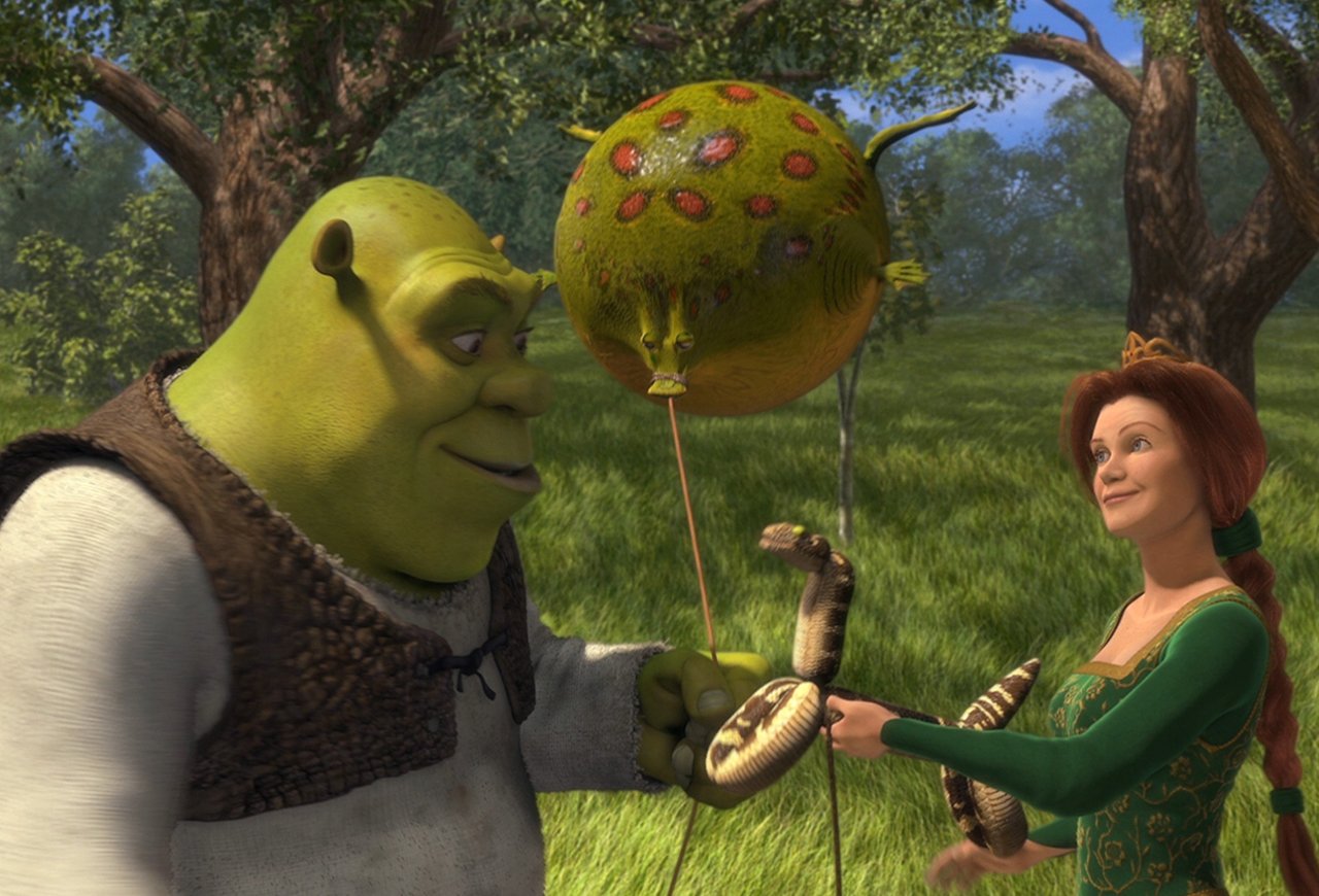 Шрек пен Фиона жыныстық қатынасқа түседі