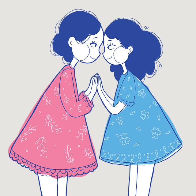 Что делать, если дочь всё постоянно повторяет за подружкой?