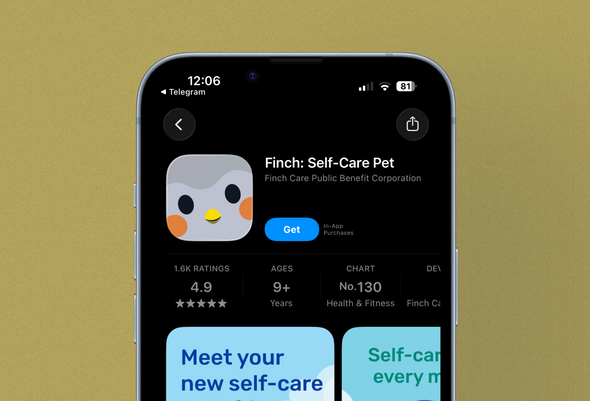 Finch, бесплатное приложение для внедрения полезных привычек