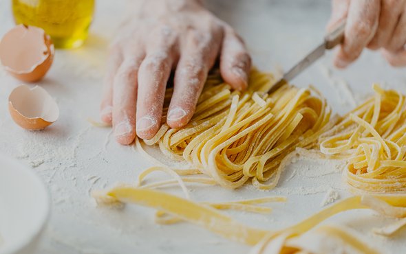 Суп с говядиной и лапшой